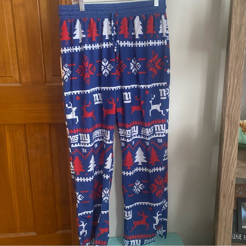 NY Giants Holiday Pants